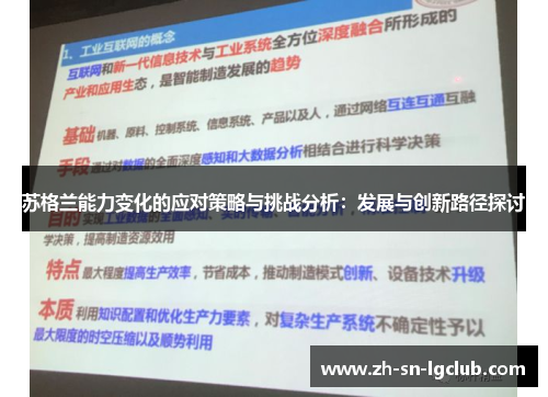 苏格兰能力变化的应对策略与挑战分析:发展与创新路径探讨 苏格兰能力变化的应对策略与挑战分析:发展与创新路径探讨