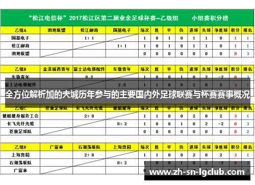 全方位解析加的夫城历年参与的主要国内外足球联赛与杯赛赛事概况 全方位解析加的夫城历年参与的主要国内外足球联赛与杯赛赛事概况
