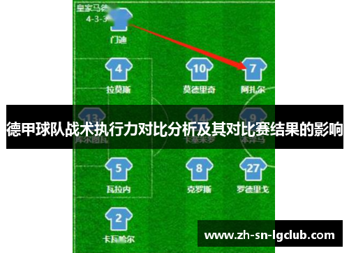 德甲球队战术执行力对比分析及其对比赛结果的影响
